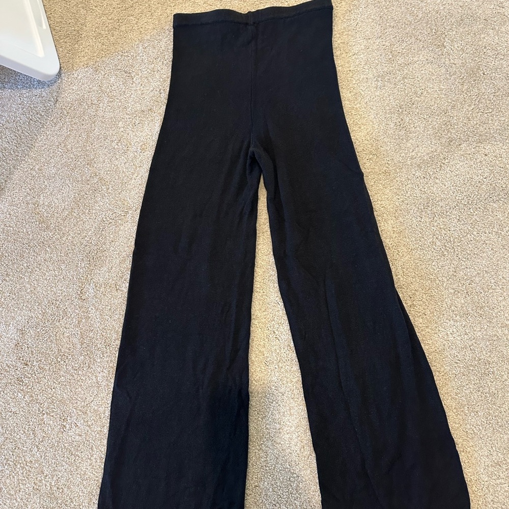 Cult Gaia Black Knit Pants - Picture 11 of 15